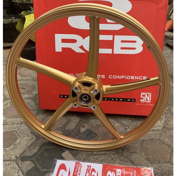 velg rcb depan size 1.20-17 pnp Honda lanang velg rcb megapro velg rcb tiger vixion satri fu