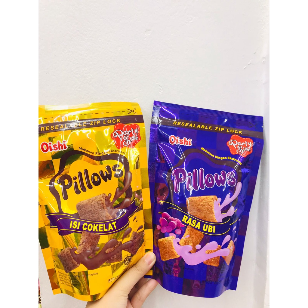 

Oishi Snack Pillows Chocolate / Oishi Snack Pillows ubi