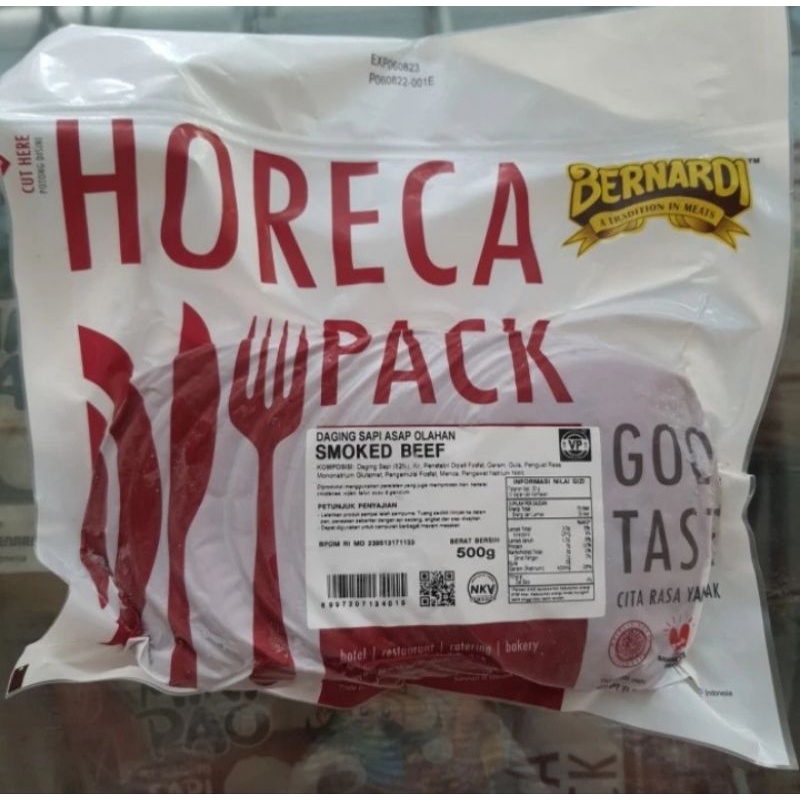 

Bernardi Smoke Beef Horeca Bulat 500Gr