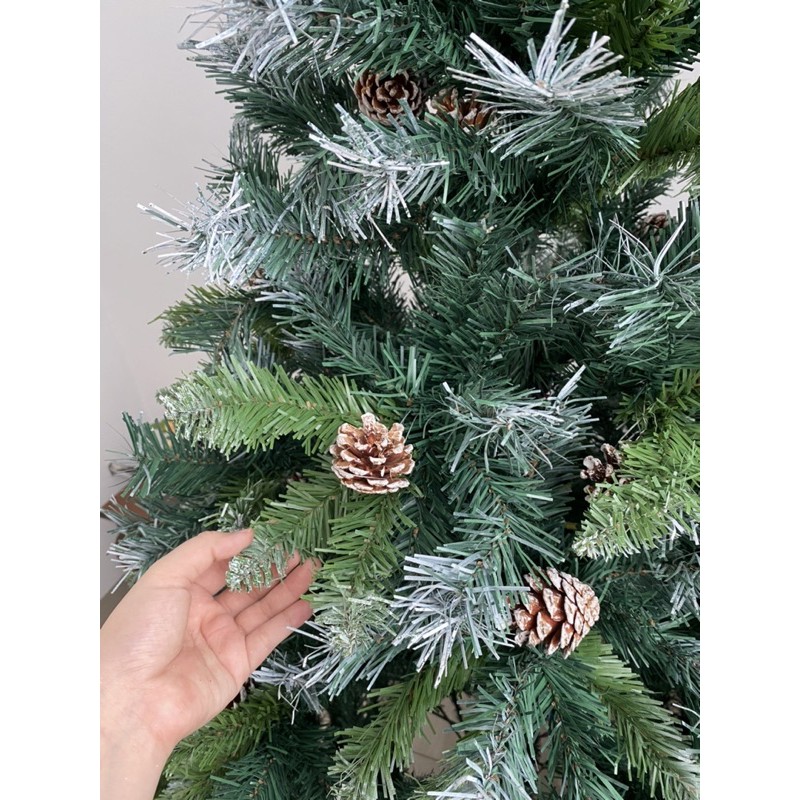 PREMIUM! POHON NATAL CHRISTMAS TREE 210CM DEKORASI RUMAH BEST DEAL