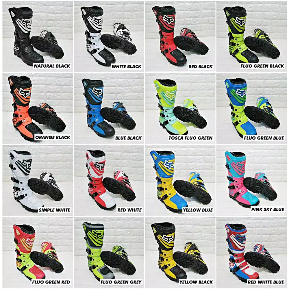 Sepatu Trail Cross Boot safety For Adventure Sepatu Trabas Kualitas Premium