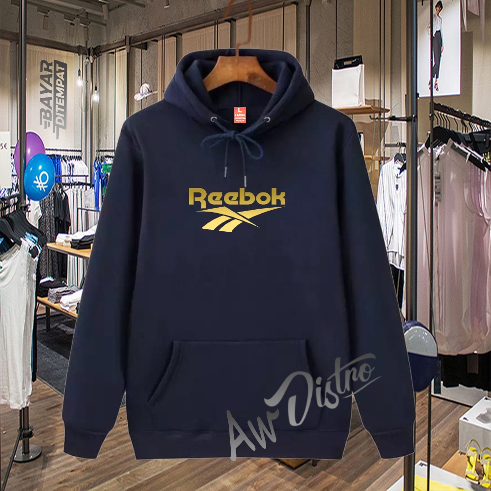 COD Hoodie Distro Re3bok 01 Gold Premium Quality Sweater Tulisan Jaket Kata-Kata Hoodie Sablon