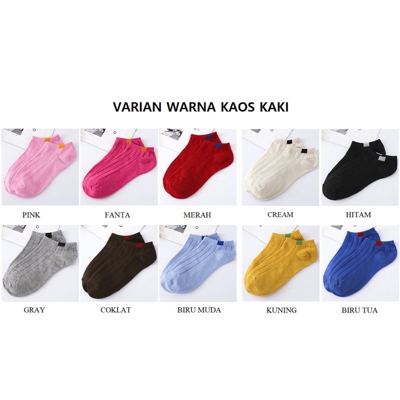 Kaos Kaki Wanita