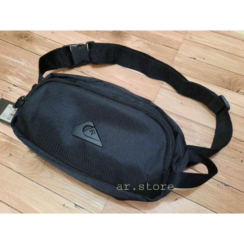 TAS WAISTBAG QUICKSILVER TAS SELEMPANG QUICKSILVER PREMIUM LOGO BESI