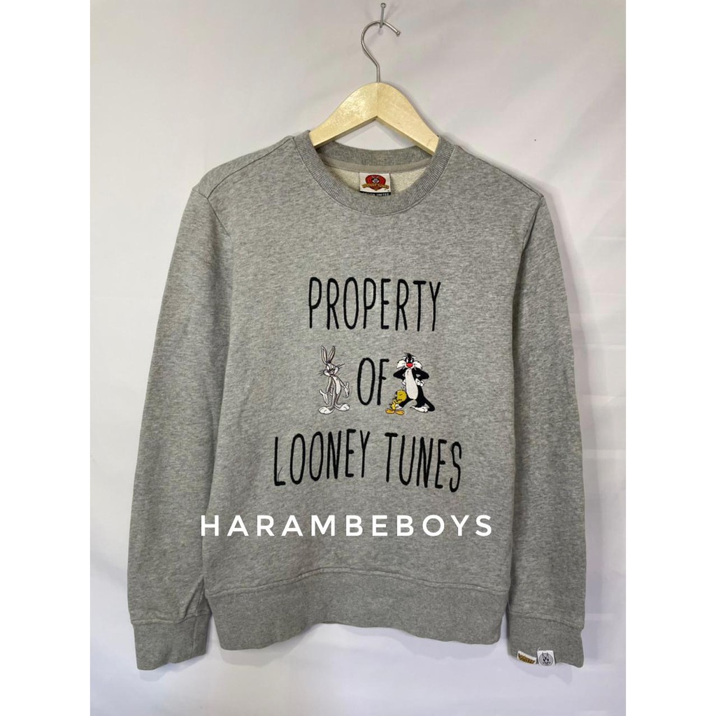 CREWNECK VINTAGE LOONEY TUNES UKURAN S