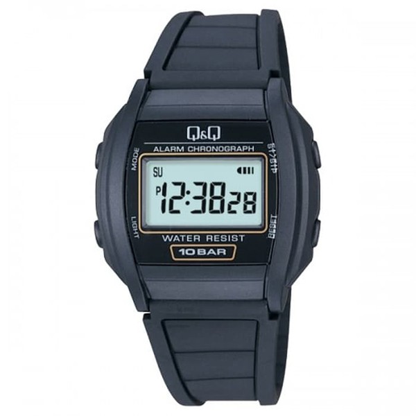 SALE Jam Tangan Pria Sporty Casual Karet Rubber Digital Original Q&amp;Q QnQ QQ ML01 Series