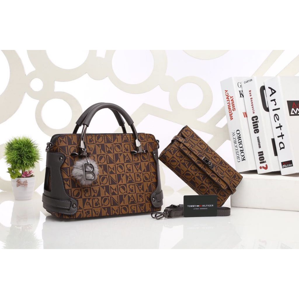 Tas wanita Bonia set 2 in 1 Qu4211M