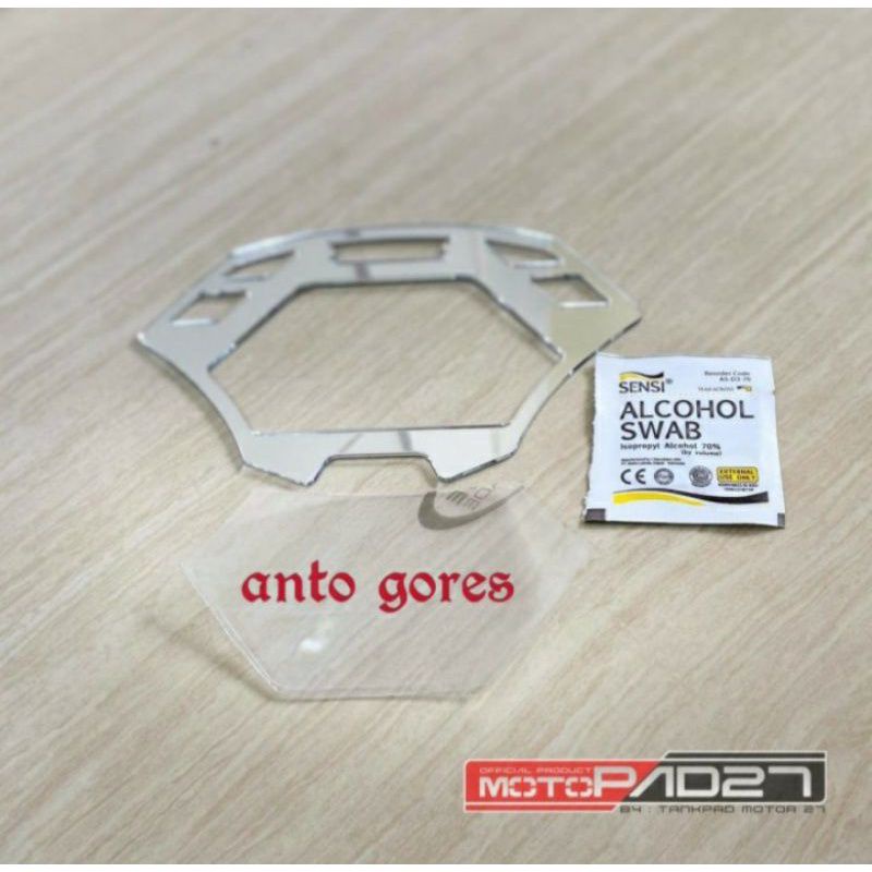 Garnish cover spidometer + antigores Yamaha Mio Gear