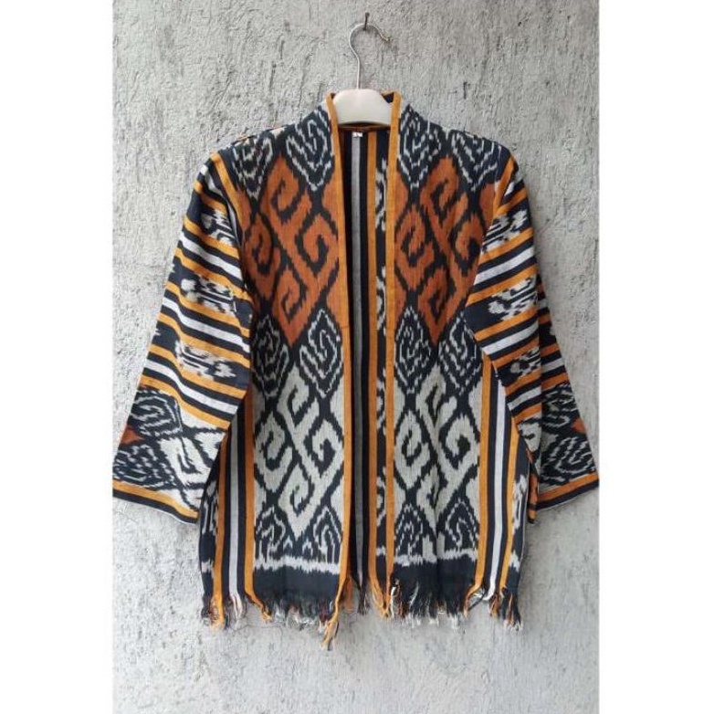 Outer Tenun Ethniccraft AEC - Kimono Tenun Asli Unisex