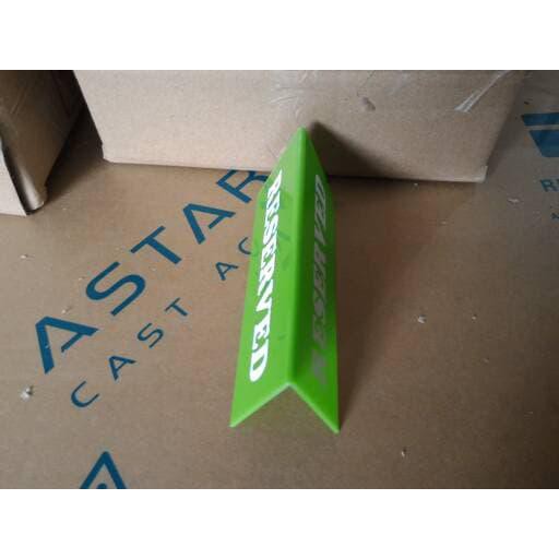 

NEW.. acrylic RESERVED/ akrilik papan meja TERLARIS
