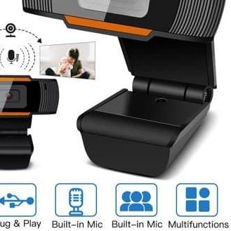 Webcam 720p 1080p Full HD Autofocus Camera Portable PC Desktop Laptop Build in Mic Kamera Komputer