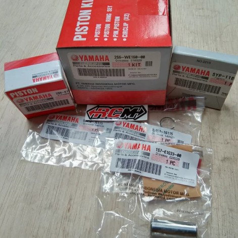 PISTON KIT SET SEHER SEKER JUPITER MX LAMA JUP MX OLD ORI ORIGINAL YAMAHA YGP ASLI 2S6-WE160-00