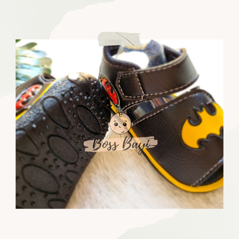 BOSS BAYI - Baby Boy Shoes / Sepatu Sandal Bayi Anak Laki² Bisa Bunyi Cit Cit