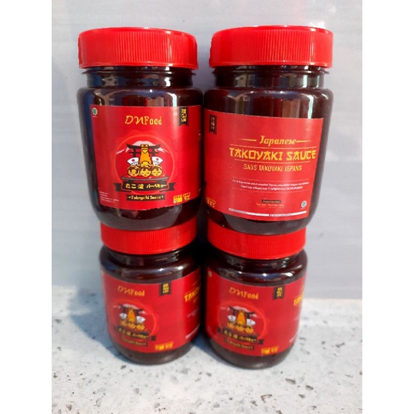 saus saos takoyaki sauce 200ml dnfood halal okonomiyaki mirip teriyaki bahan takoyaki