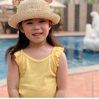 Twoowl Kazel  Tanktop Neci Singlet Anak  Perempuan Isi 4Pcs 