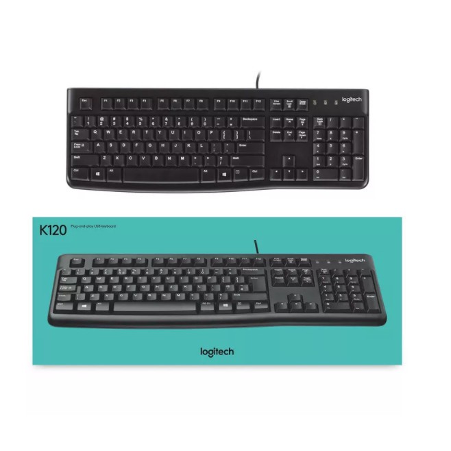 Logitech keyboard K120 USB / Keyboard Logitech Original / Logitech K120 USB / Keyboard