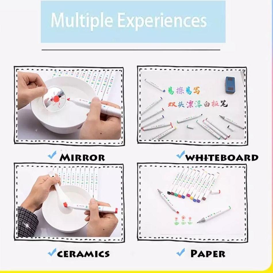 

(O6Z3) ✔ SPIDOL AJAIB SPIDOL Ngapung Di Air SPIDOL MAGIC Magic Marker Floating Pen Water Based Marker Hits Viral Spidol Ngapung Spidol Papan Tulis Whiteboard Marker Floating Marker Spidol Apung Spidol Ajaib Magic Marker //Trend@terkini