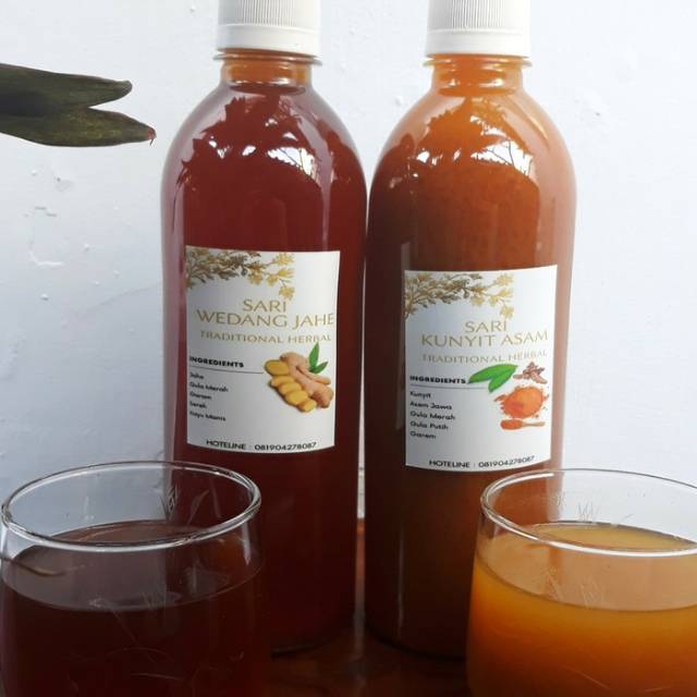 

Jamu Wedang Jahe/ Air Jahe Manis Ukuran 500 ml