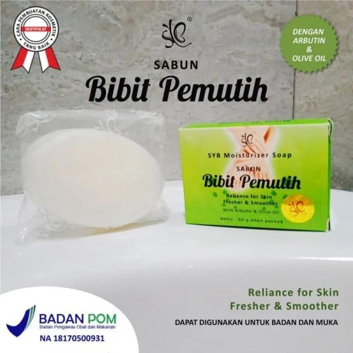 SABUN BIBIT PEMUTIH SYB BPOM