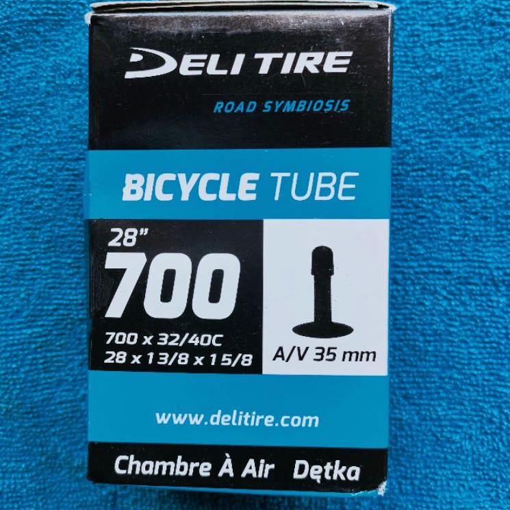BAN DALAM SEPEDA 700 x 32C 35C 38C 40C 700x32 700x35C 700x38C 700x40C DELI TIRE PRESTA 60mm AV MOTOR