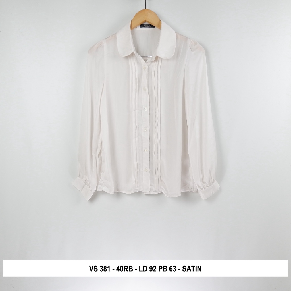 Thrift Blouse Vintage | Kode V4-VS 381