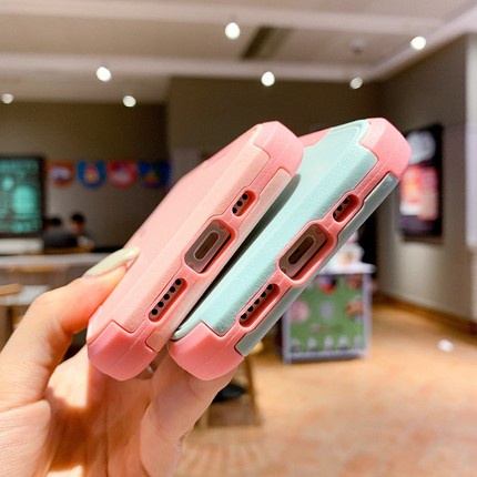 Casing Hardcase iPhone 13 14 Pro Max 12 Pro Max Mini XS Max XR X 11 Pro Max 7 8 Plus Shockproof Motif Militer