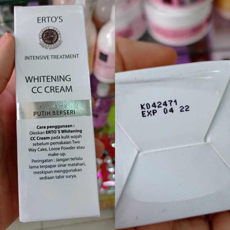 Ertos whitening CC Cream