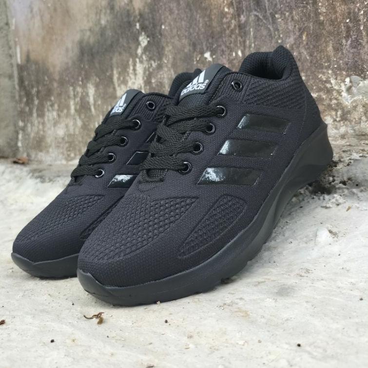 Terbaru.. sepatu sekolah hitam polos sepatu kerja pria wanita