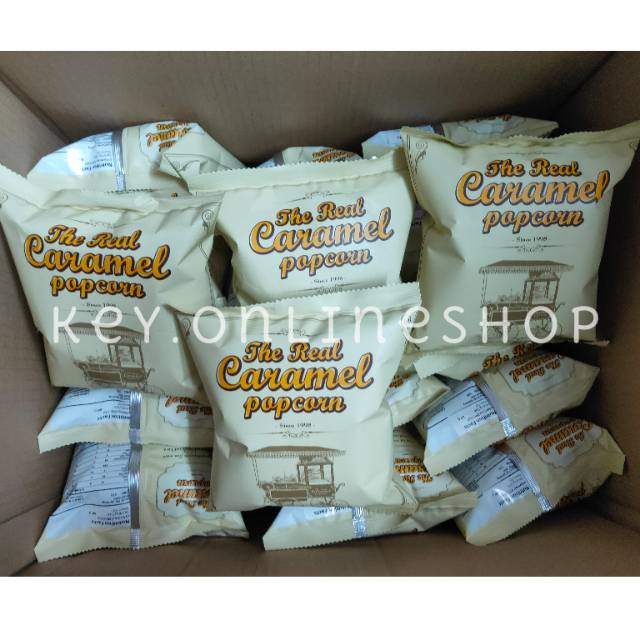 50PCS POPCORN XXI THE REAL CARAMEL POPCORN XXI GROSIR POPCORN CARAMEL XXI Pop corn Caramel xxi