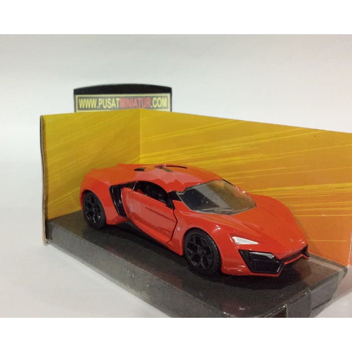 LYKAN HYPERSPORT - SKALA 1:36 - JADA FAST FURIOUS 8 (DIECAST)