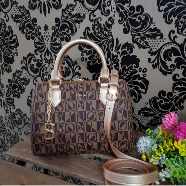 SALE TAS BONIA SPEEDY GOLD EDITION ORIGINAL 100%