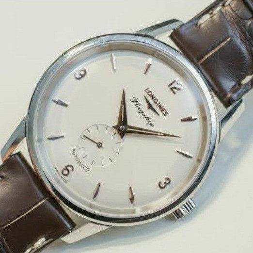 LONGINES FLAGSHIP HERITAGE 60TH ANNIVERSARY OXF FACTORY 1:1 BEST EDITION WHITE DIAL