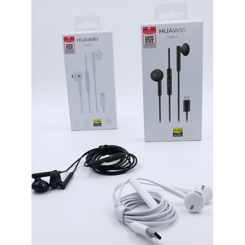 handsfree earphone earpod huawei p20 p30 p40 mate 20 mate 30 ori