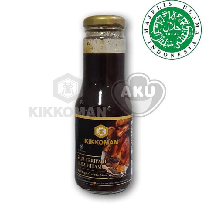 

Diskon KIKKOMAN SAUS TERIYAKI LADA HITAM 300g Big Sale