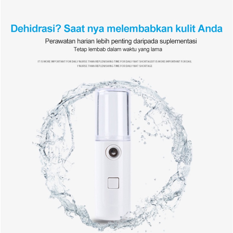 Nano Spray Portable Mini USB Mist Pelembab Wajah/nano spray