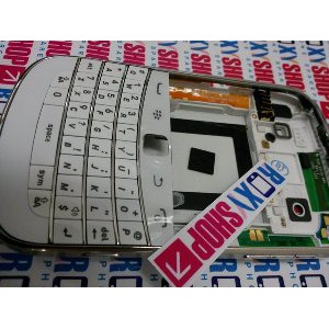 CASING BLACKBERRY BOLD 9900 DAKOTA WHITE FULLSET