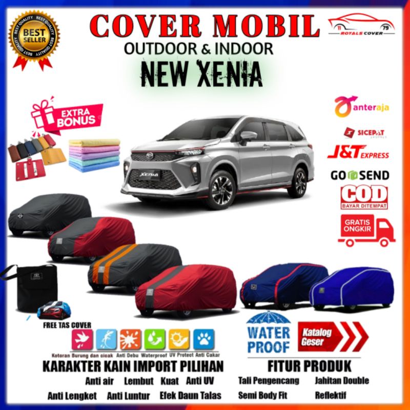 Cover Mobil All New Xenia / Sarung Mobil Daihatsu Xenia / Selimut Kerudung Penutup Pelindung Outdoor