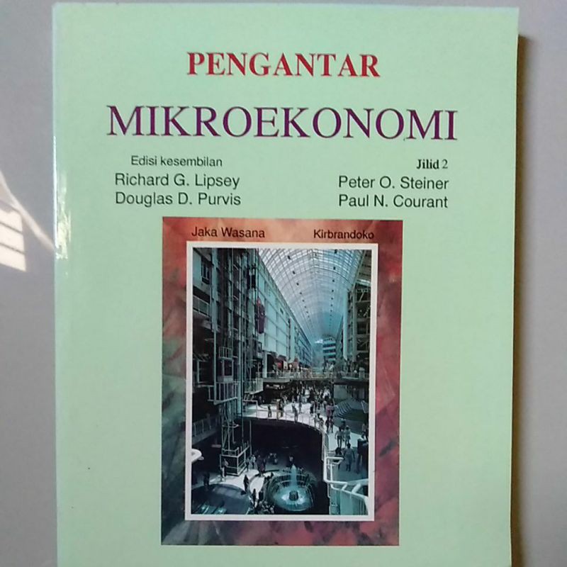 

buku pengantar Mikroekonomi Edisi Kesembilan Jilid 2