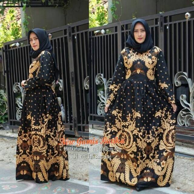 GROSIR BATIK NEW GAMIS BATIKA