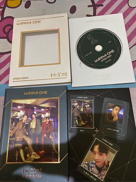 UNDIVIDED ALBUM NO.1 VER GUANLIN SET + PC LOTTERIA