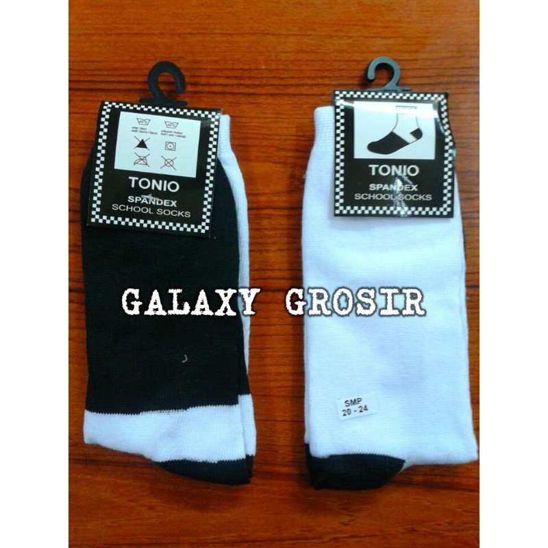 [6pcs] Kaos kaki Sekolah Tonio SD SMP SMA harga grosir