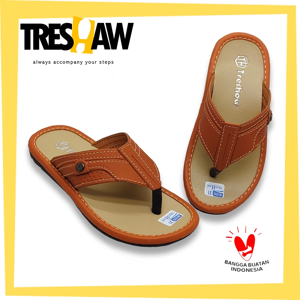 Sandal Anak Cowok TRESHAW Terbaru Size 33-37