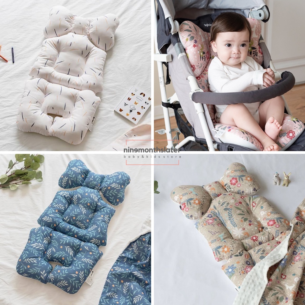 Jellypop Cozy Stroller Liner - Jelly Pop Tatakan Alas Kereta Dorong Anak Bayi Made in Korea 3D Mesh Adem Bantal Newborn