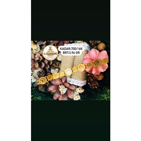 Gelang Paun mas 22 surabaya