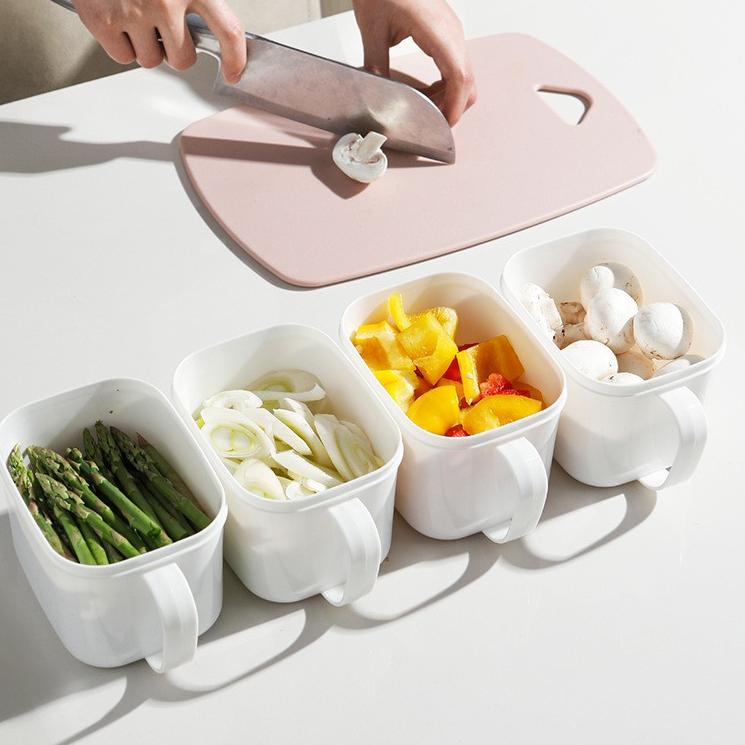 Harga Murah ZI6KQ Kunataruma Toples Plastik Murah Bening Kotak Kecil Makanan Ringan Unik Kulkas Impo