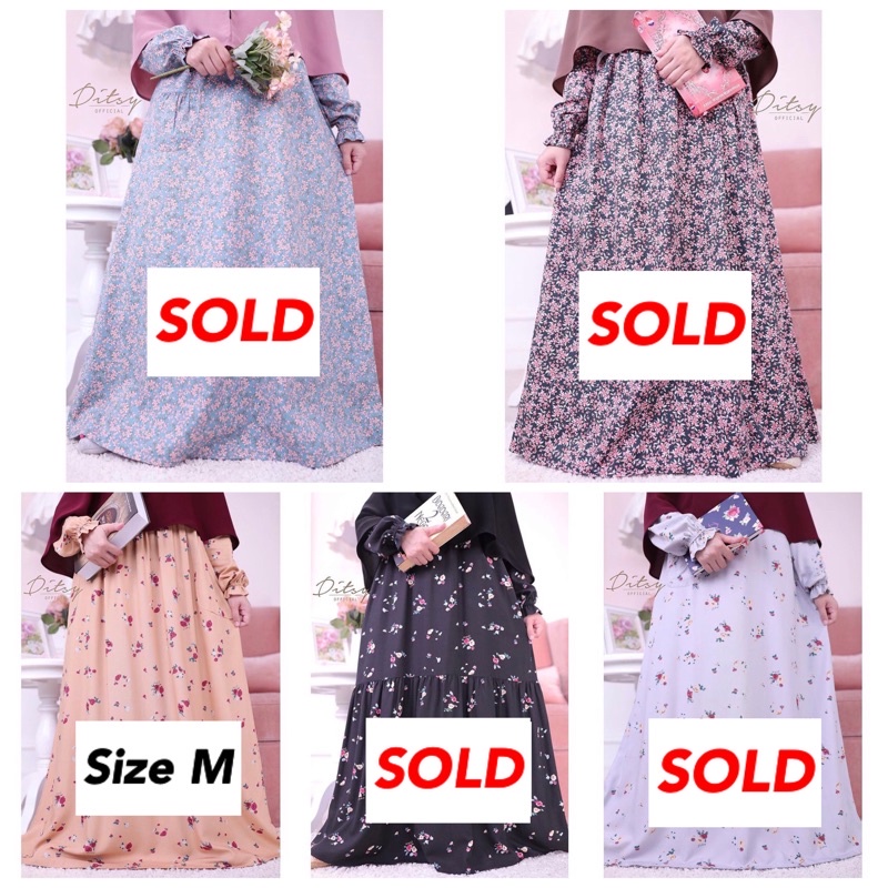 Ditsy Desember 2021 Size M Achyls Blue Achyls Seaweed Antheia Cantaloupe Antheia Black Anthea Grey G