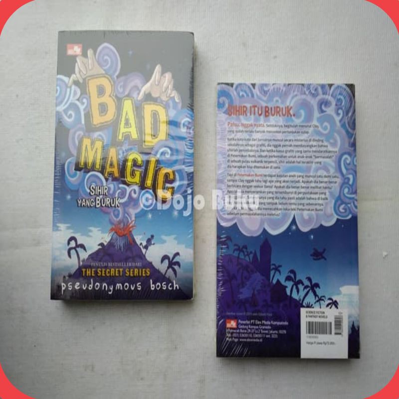 Buku Bad Magic (Sihir yang Buruk) Pseudonymous Bosch [ORIGINAL]