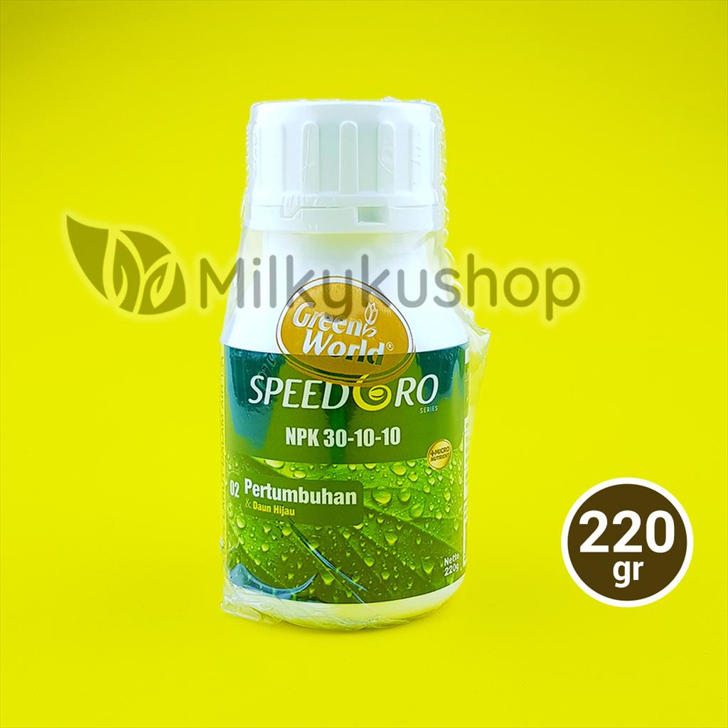 PUPUK SPEEDGRO 02 PERTUMBUHAN  DAN DAUN 220 GRAM KEMASAN PABRIK