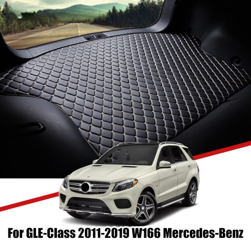 Matras Bagasi Mobil Bahan Kulit Untuk Mercedes Benz GLE Class 2011 2012 2013 2014 2015-2019