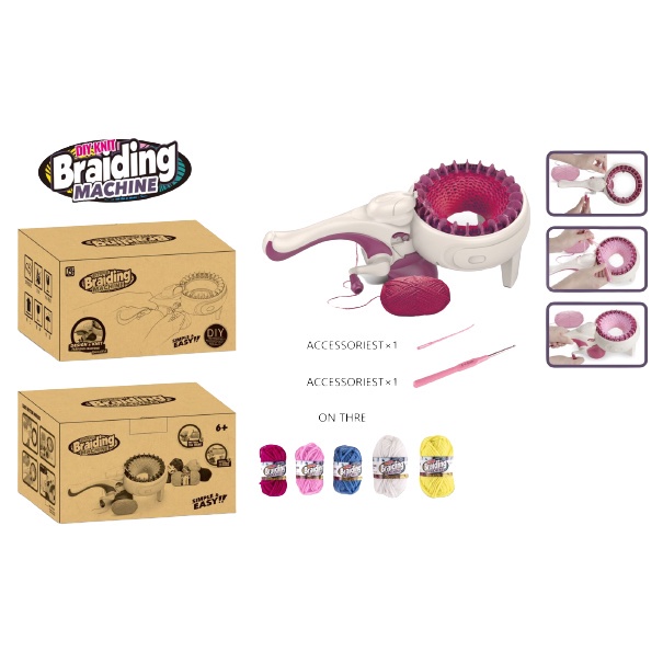 Kids Knitting Machine DIY Mesin Rajut Untuk Anak